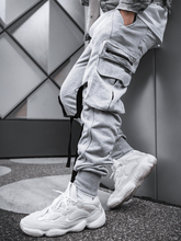 Load image into Gallery viewer, Cargo Sweatpants - Heather Grey
