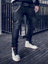 Load image into Gallery viewer, Biker Denim - Black
