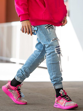 Load image into Gallery viewer, Biker Patch Denim - Multi
