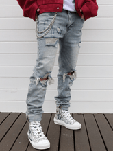 Load image into Gallery viewer, Chain Denim
