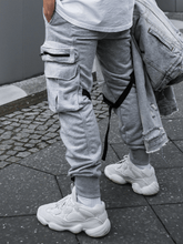 Load image into Gallery viewer, Cargo Sweatpants - Heather Grey
