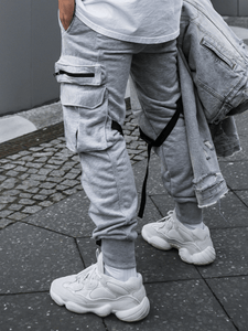 Cargo Sweatpants - Heather Grey