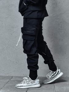 Cargo Sweatpants - Black