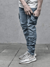 Load image into Gallery viewer, Cargo Denim - Light Stone
